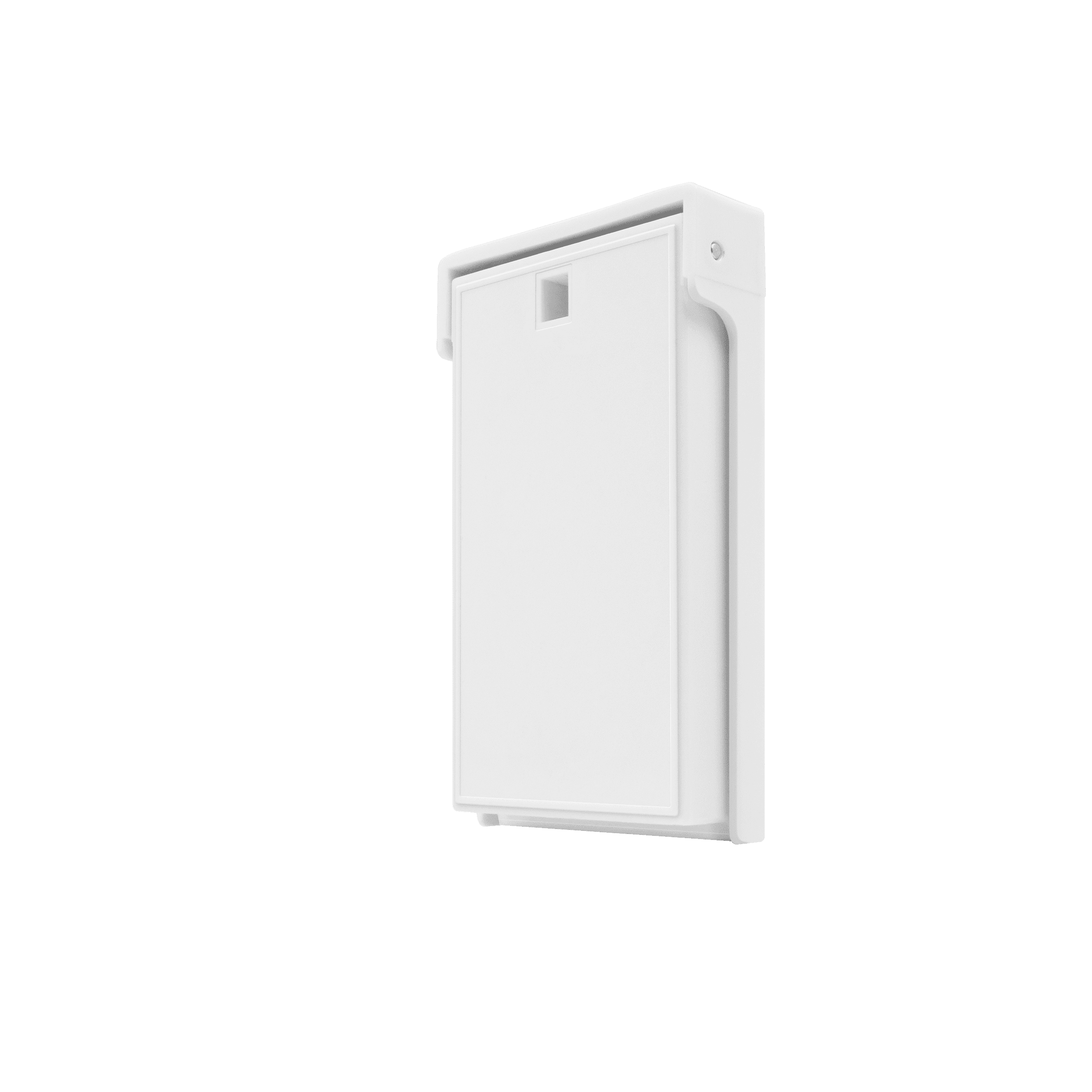 1-Gang Weatherproof Decorator Vertical Mount Wall Plate - White view 2
