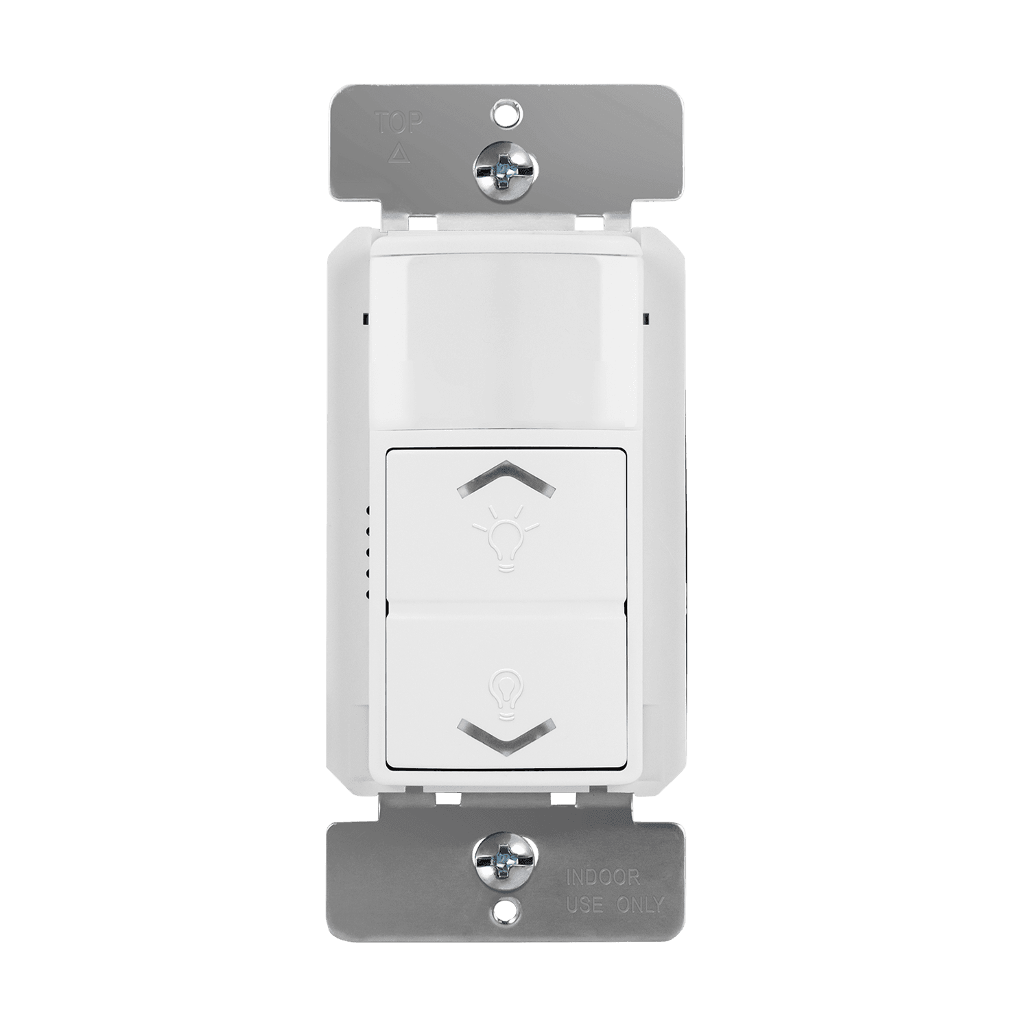 180° PIR Motion Sensor with 0-10V Dimmer Wall Switch - White