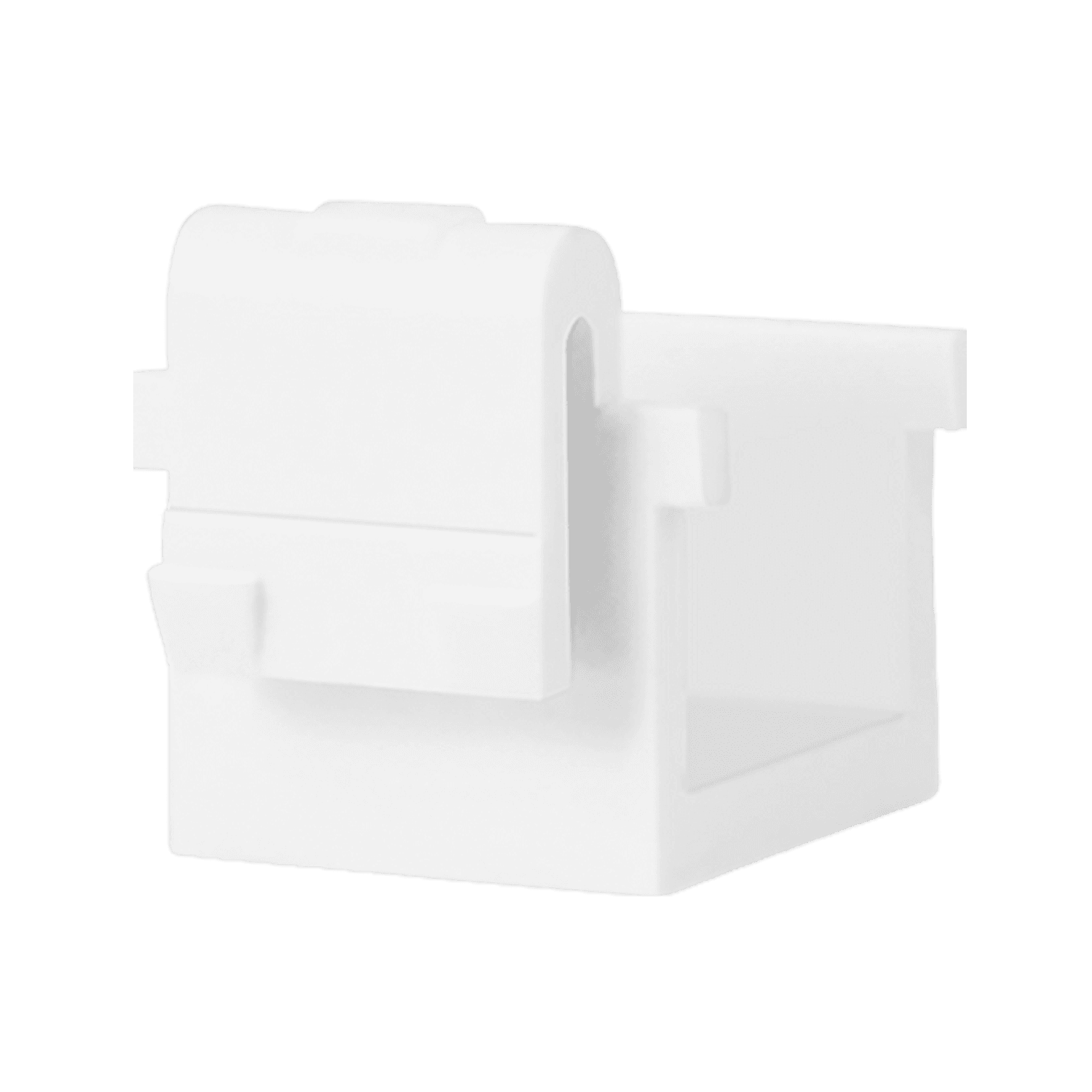 Audio/Video Connectors Blank Insert - White view 2
