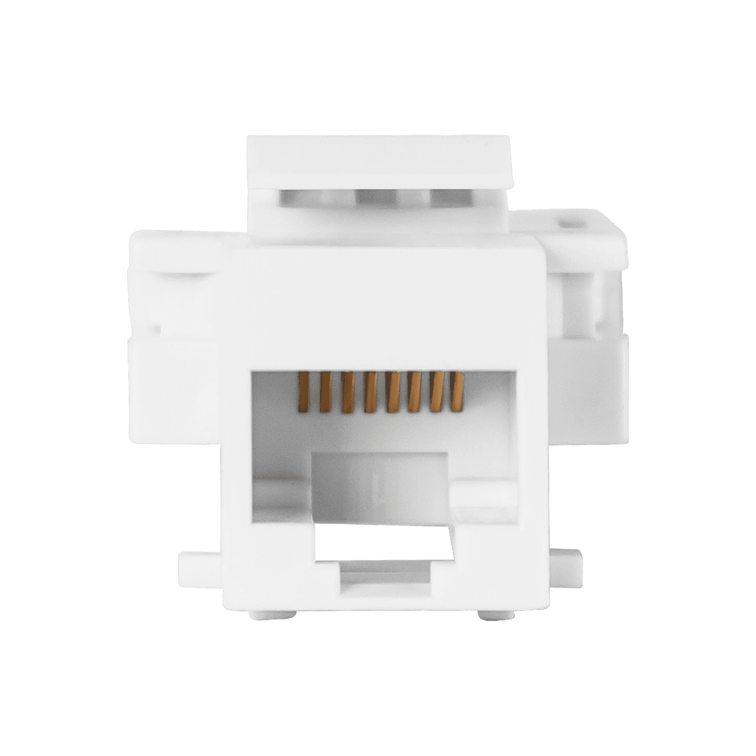 Audio/Video Connectors Category 5e Jacks - White