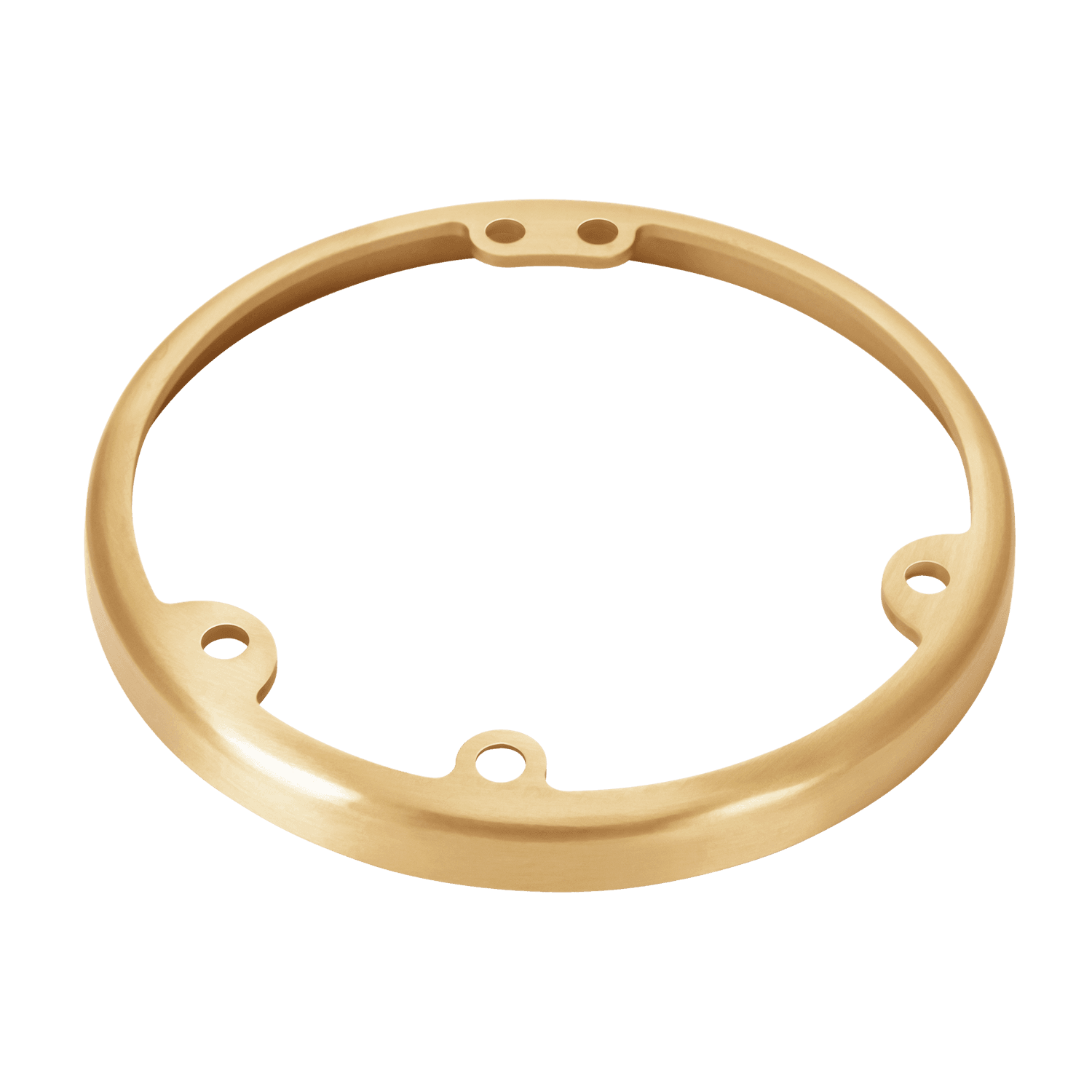 4-1/4” Dia. Round Flange - Brass view 2