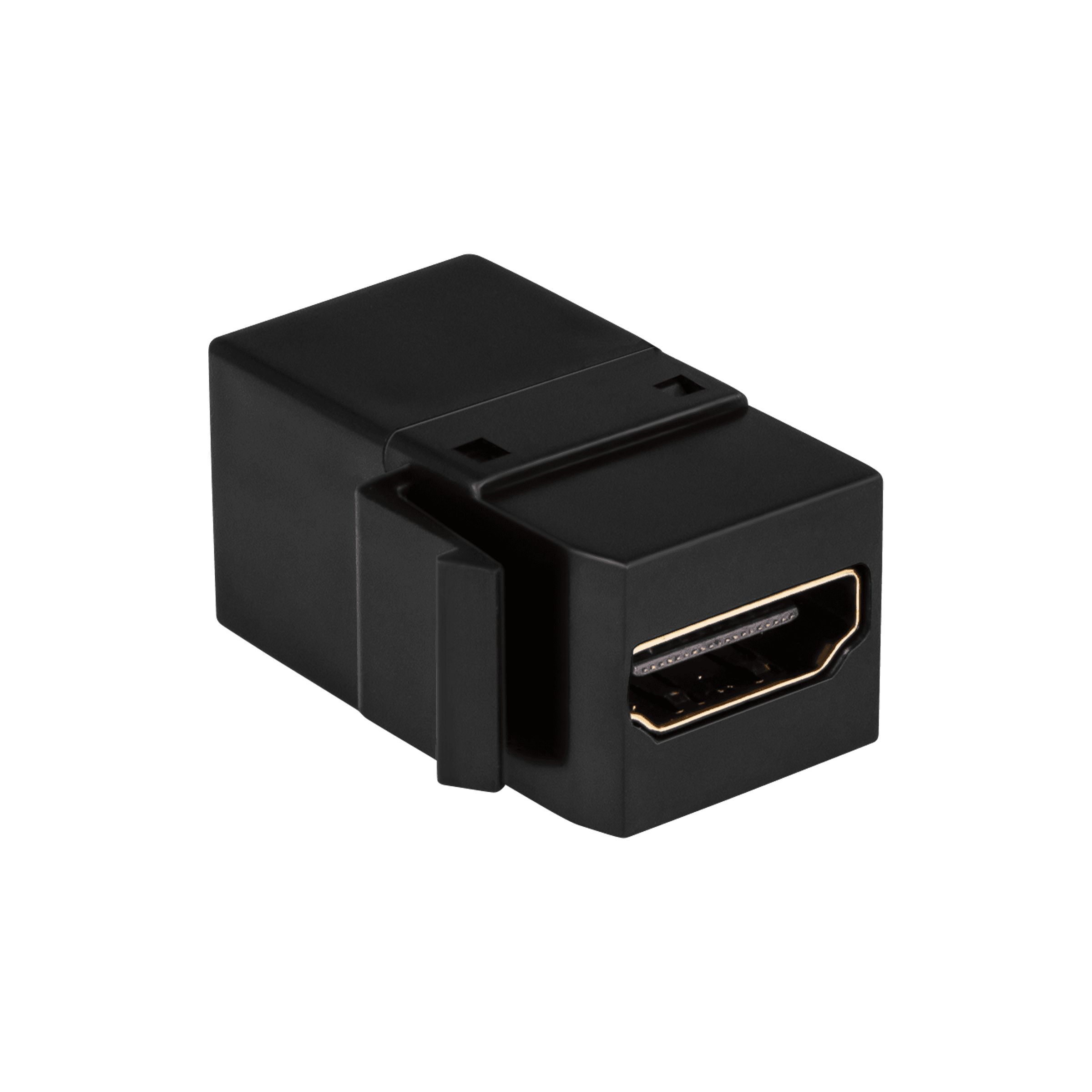HDMI Keystone Jack Insert - Black