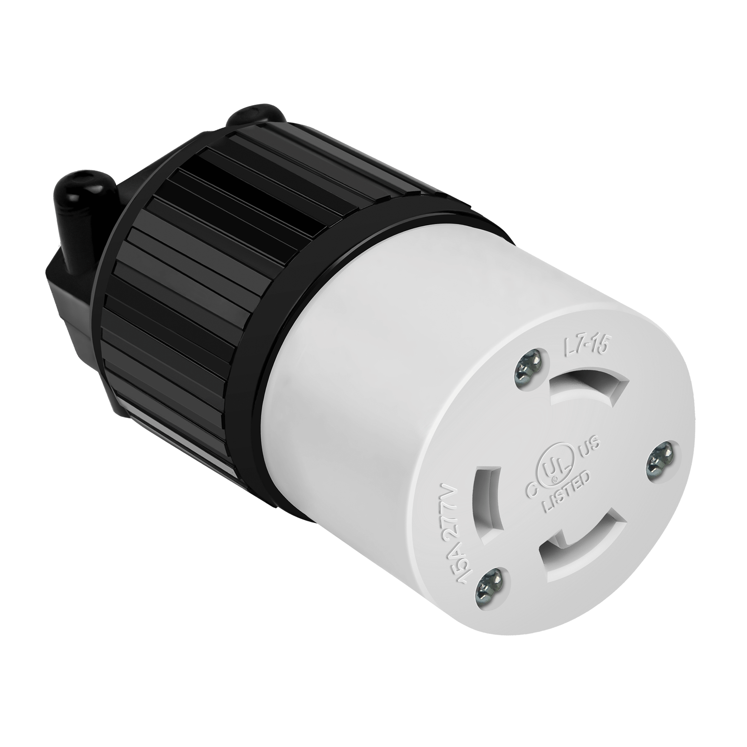 Industrial Grade Locking Cord Connector, 15A, L7-15C (66482