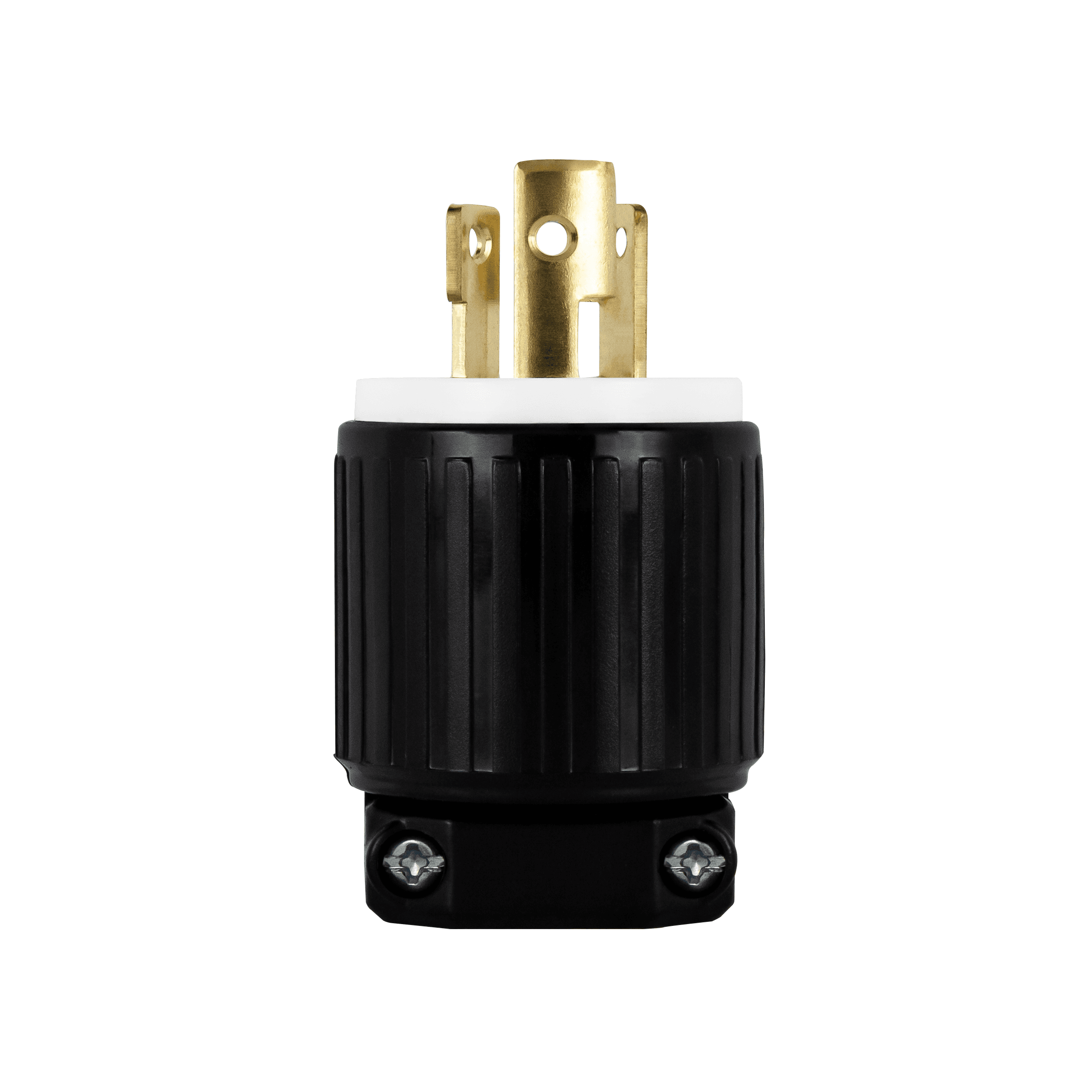 Industrial Grade Locking Plug, 15A, L7-15P - Black view 2