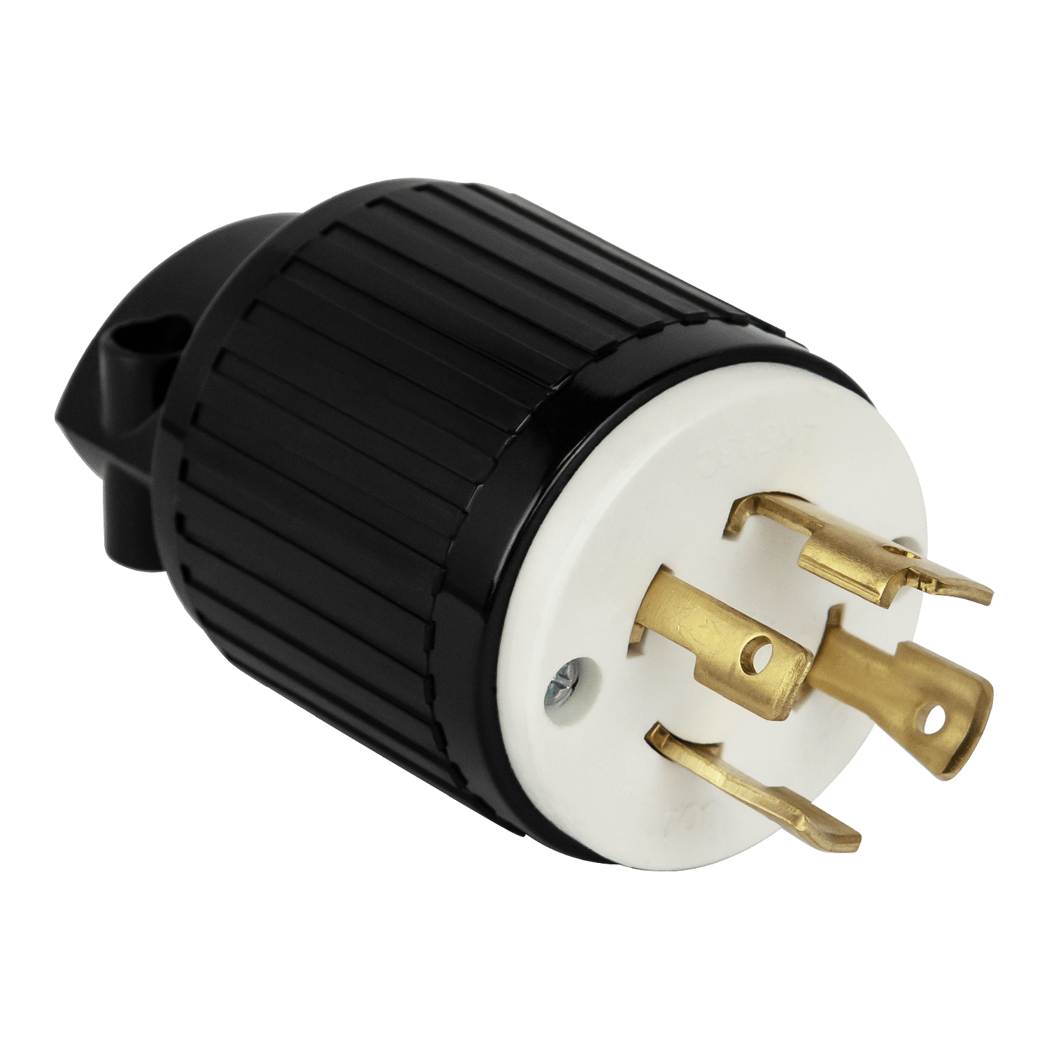 Industrial Grade Locking Plug, 30A, L15-30P (66800) - Enerlites