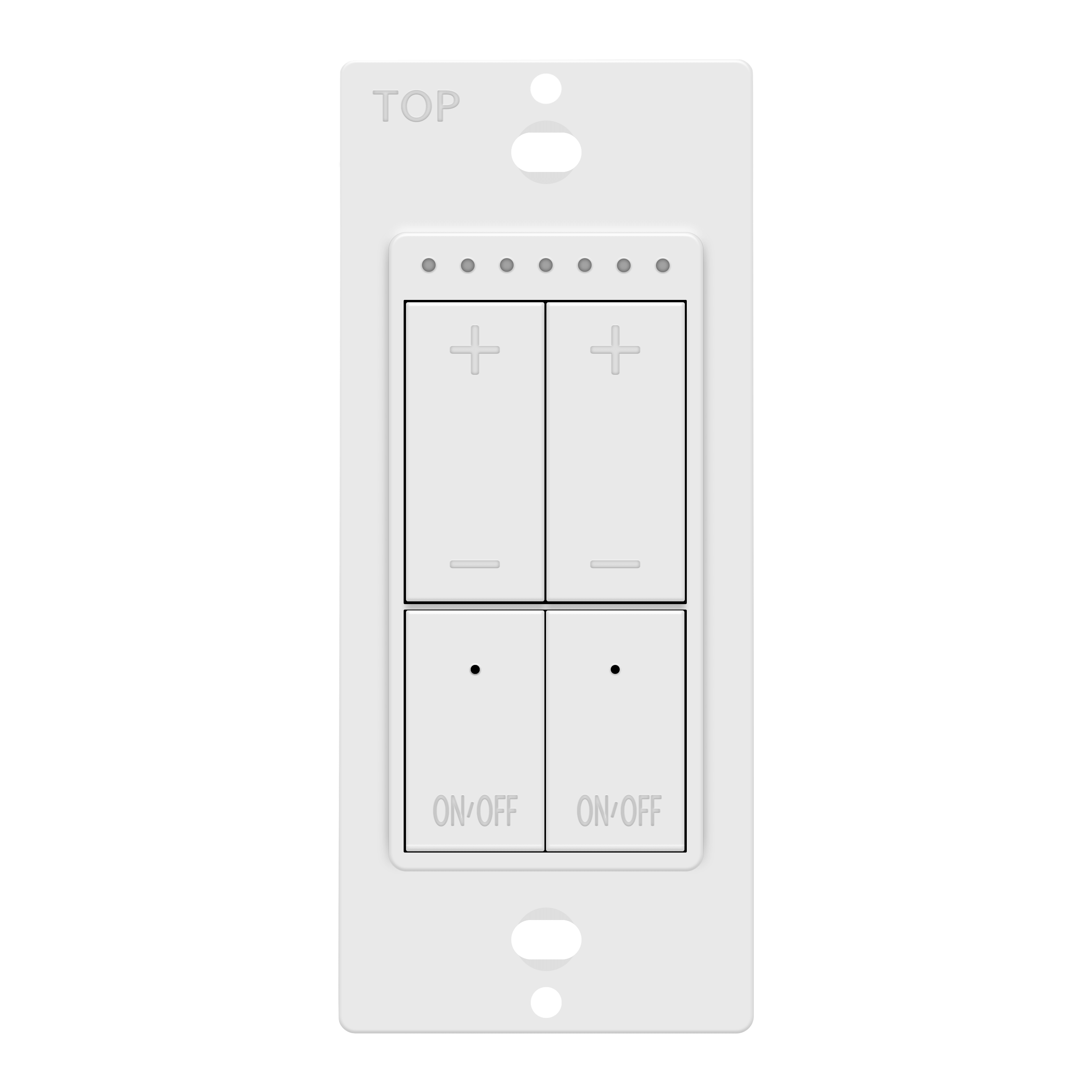Low Voltage Dimmer Switch - White