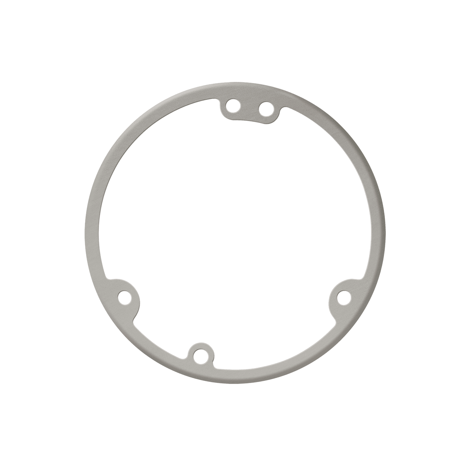 4-1/4” Dia. Round Flange - Nickel-Plated-Brass