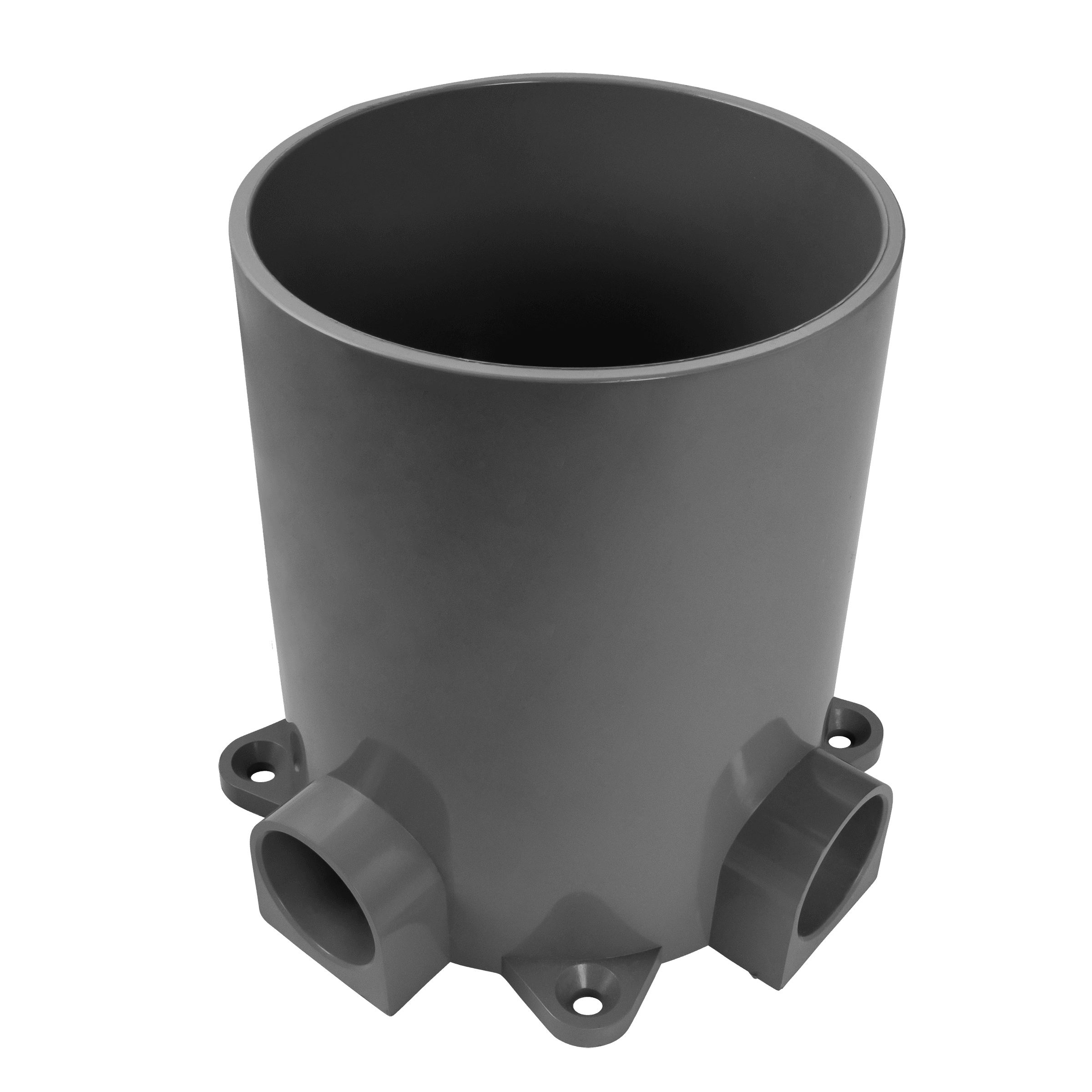 6″ Non-Metallic PVC Box - Gray