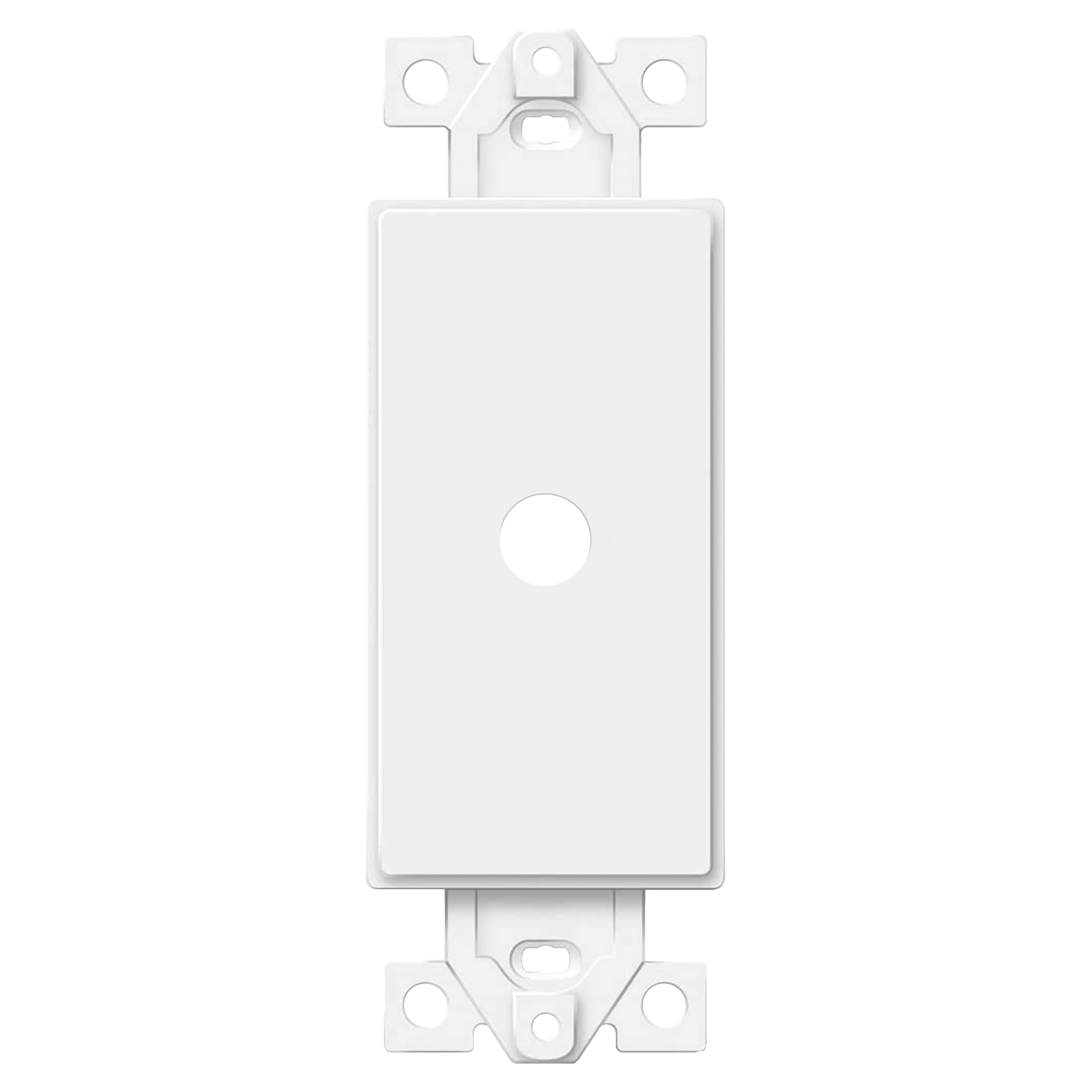 One-Gang Decorator Dimmer Plastic Shaft Adapter - White