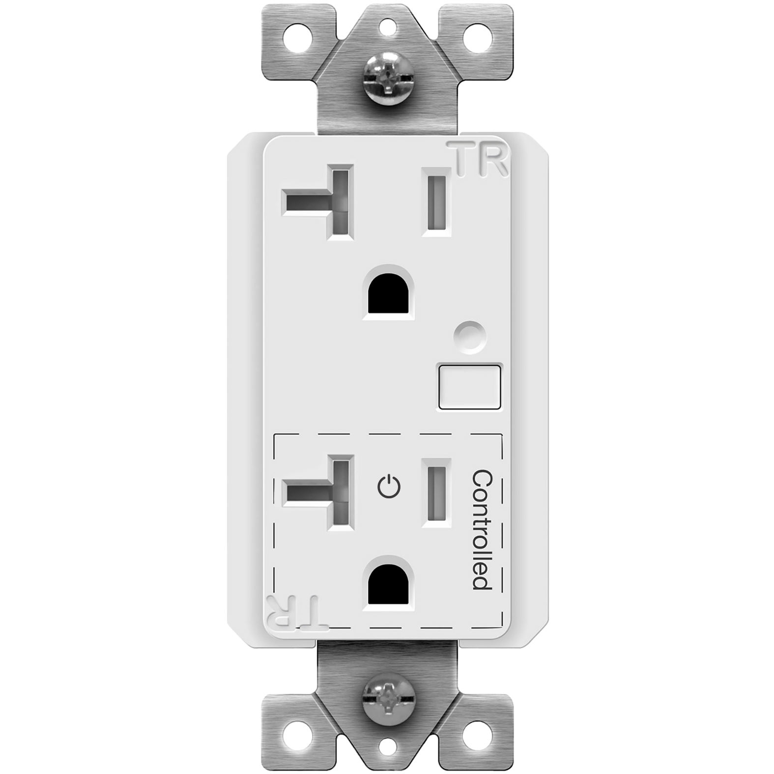 Plug Load Control Receptacle - White