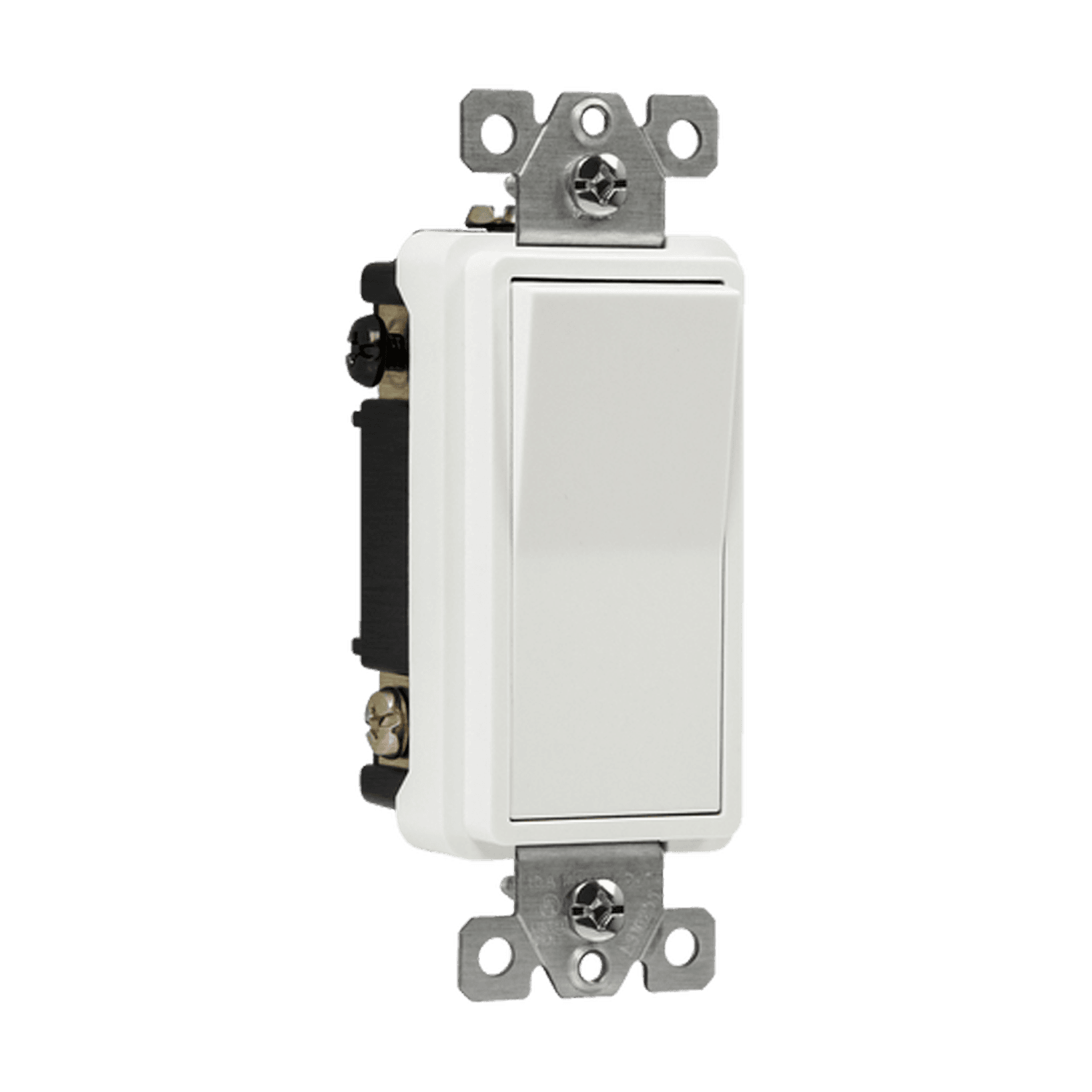 Residential Grade Decorator Switch, Four-Way - White view 2