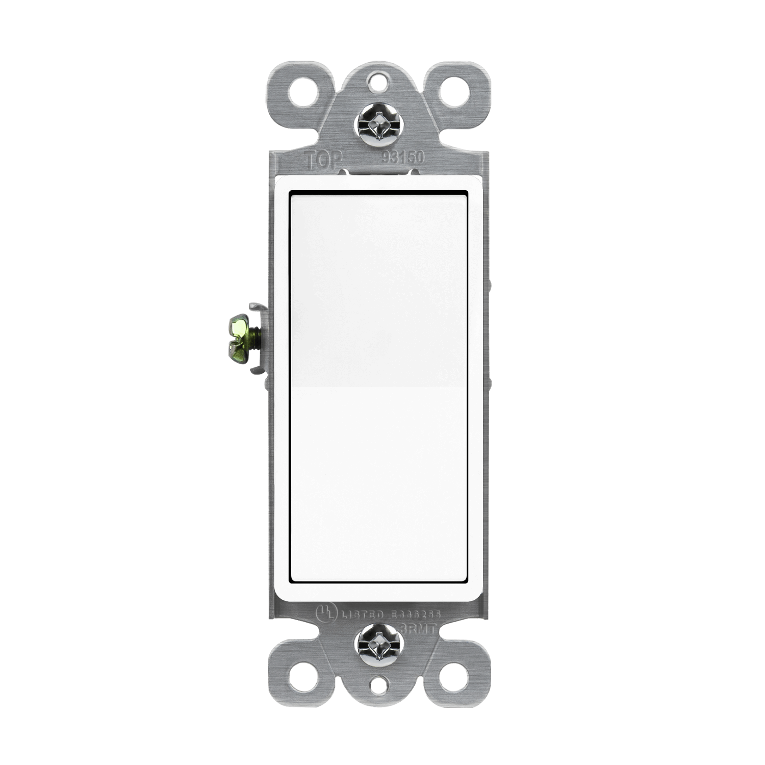 Residential Grade Decorator Switch, Three-Way - White